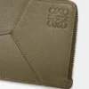 Langer Puzzle-Geldbörsen-Kartenhalter aus klassischem Kalbsleder Langer Puzzle-Geldbörsen-Kartenhalter aus klassischem Kalbsleder