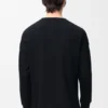 Langärmliges Oversize-Hemd aus Baumwolle