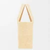 Loewe Font Tote in Raffia, mittelgroß Loewe Font Tote in Raffia, mittelgroß