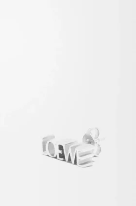Loewe Graphic Einzelohrring aus Sterlingsilber Loewe Graphic Einzelohrring aus Sterlingsilber