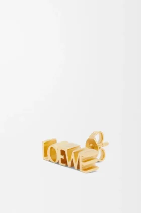 Loewe Graphic Einzelohrring aus Sterlingsilber Loewe Graphic Einzelohrring aus Sterlingsilber