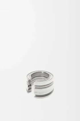 Loewe Graphic Ring aus Sterlingsilber