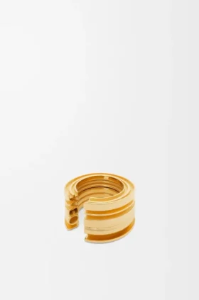 Loewe Graphic Ring aus Sterlingsilber