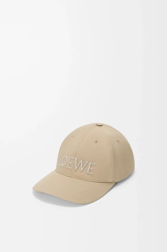Loewe-Kappe aus Baumwoll-Canvas Loewe-Kappe aus Baumwoll-Canvas