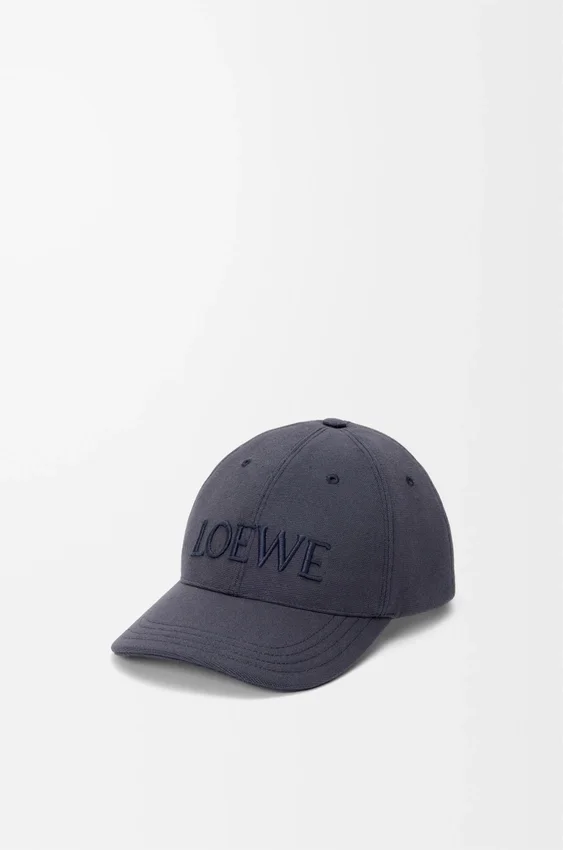 Loewe-Kappe aus Canvas Loewe-Kappe aus Canvas