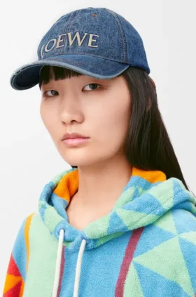 Loewe-Kappe aus Denim Loewe-Kappe aus Denim