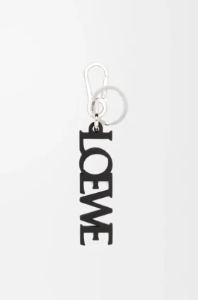 Loewe Signature-Anhänger aus glattem Kalbsleder