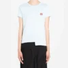 Logo-Kurzarm-Shirt Hellblau S6299062Cr
