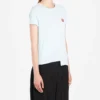 Logo-Kurzarm-Shirt Hellblau S6299062Cr