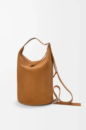 „Loop Bucket“ aus Kalbsveloursleder „Loop Bucket“ aus Kalbsveloursleder