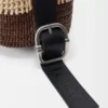 „Loop Bucket“ aus Raffia „Loop Bucket“ aus Raffia