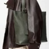 „Loop Zipped Tote“ aus geschmeidigem genarbtem Kalbsleder „Loop Zipped Tote“ aus geschmeidigem genarbtem Kalbsleder