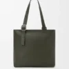 „Loop Zipped Tote“ aus geschmeidigem genarbtem Kalbsleder „Loop Zipped Tote“ aus geschmeidigem genarbtem Kalbsleder