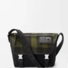 Medium Flex Messenger aus Canvas und gebürstetem Wildleder Medium Flex Messenger aus Canvas und gebürstetem Wildleder
