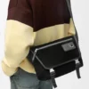 Medium Flex Messenger aus Canvas und Wildleder Medium Flex Messenger aus Canvas und Wildleder