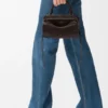 Mini-Amazona-180-Tasche aus Wildleder Mini-Amazona-180-Tasche aus Wildleder