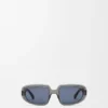 Mini-Anagram-Steps-Sonnenbrille in rechteckiger Form Mini-Anagram-Steps-Sonnenbrille in rechteckiger Form