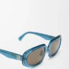 Mini-Anagram-Steps-Sonnenbrille in rechteckiger Form Mini-Anagram-Steps-Sonnenbrille in rechteckiger Form