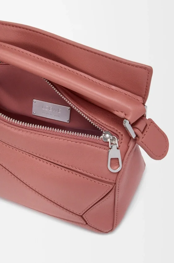 Mini Featherlight Puzzle-Tasche aus Nappa-Lammleder Mini Featherlight Puzzle-Tasche aus Nappa-Lammleder