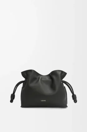 Mini-Flamenco-Clutch aus Nappa-Kalbsleder