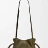 Mini-Flamenco-Clutch aus Nappa-Kalbsleder Mini-Flamenco-Clutch aus Nappa-Kalbsleder