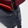 Mini-Flamenco-Clutch mit Lagenoptik aus Nappa-Kalbsleder Mini-Flamenco-Clutch mit Lagenoptik aus Nappa-Kalbsleder