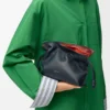 Mini-Flamenco-Clutch mit Lagenoptik aus Nappa-Kalbsleder Mini-Flamenco-Clutch mit Lagenoptik aus Nappa-Kalbsleder