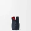 Mini-Flamenco-Clutch mit Lagenoptik aus Nappa-Kalbsleder Mini-Flamenco-Clutch mit Lagenoptik aus Nappa-Kalbsleder