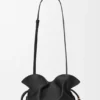 Mini-Flamenco-Clutch mit Spiralverzierung aus Nappa-Kalbsleder Mini-Flamenco-Clutch mit Spiralverzierung aus Nappa-Kalbsleder