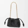 Mini-Flamenco Purse aus geknittertem Nappa-Kalbsleder Mini-Flamenco Purse aus geknittertem Nappa-Kalbsleder