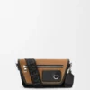 Mini Flex Messenger aus Canvas und Wildleder Mini Flex Messenger aus Canvas und Wildleder