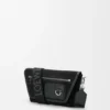 Mini Flex Messenger aus Canvas und Wildleder Mini Flex Messenger aus Canvas und Wildleder