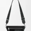 Mini Flex Messenger aus Canvas und Wildleder Mini Flex Messenger aus Canvas und Wildleder