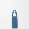 Mini-Font Tote mit loewe-Schriftzug aus Raffia Mini-Font Tote mit loewe-Schriftzug aus Raffia
