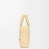 Mini-Font Tote mit loewe-Schriftzug aus Raffia Mini-Font Tote mit loewe-Schriftzug aus Raffia