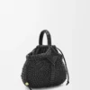 Mini-Korb-Tasche „Diamond Round“ aus Kalbsleder Mini-Korb-Tasche „Diamond Round“ aus Kalbsleder