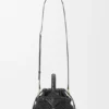 Mini-Korb-Tasche „Diamond Round“ aus Kalbsleder Mini-Korb-Tasche „Diamond Round“ aus Kalbsleder