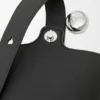 Mini-Pebble-Beuteltasche aus weichem, genarbtem Kalbsleder Mini-Pebble-Beuteltasche aus weichem, genarbtem Kalbsleder