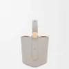 Mini-Pebble Bucket aus glattem Kalbsleder Mini-Pebble Bucket aus glattem Kalbsleder