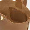 Mini-Pebble Bucket aus glattem Kalbsleder Mini-Pebble Bucket aus glattem Kalbsleder