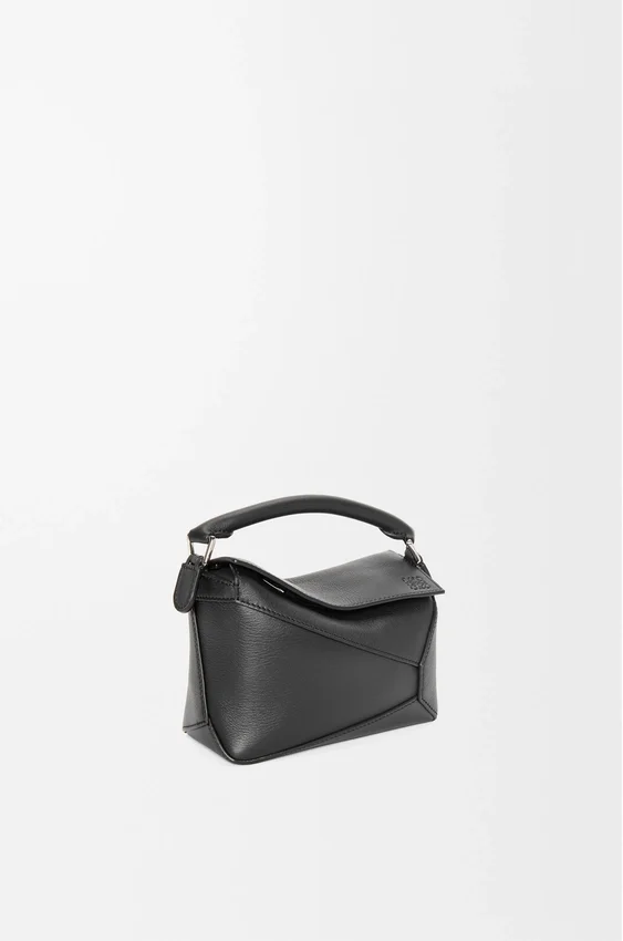 Mini Puzzle Edge-Tasche aus klassischem Kalbsleder Mini Puzzle Edge-Tasche aus klassischem Kalbsleder
