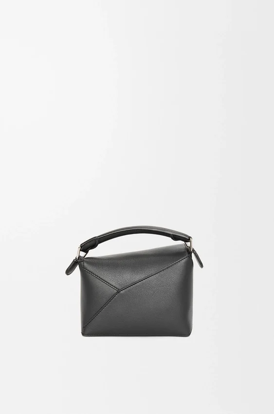 Mini Puzzle Edge-Tasche aus klassischem Kalbsleder Mini Puzzle Edge-Tasche aus klassischem Kalbsleder