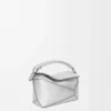 Mini Puzzle Edge-Tasche aus laminiertem Lammleder Mini Puzzle Edge-Tasche aus laminiertem Lammleder