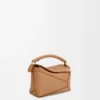 Mini Puzzle Edge Tasche aus weichem, genarbtem Kalbsleder Mini Puzzle Edge Tasche aus weichem, genarbtem Kalbsleder