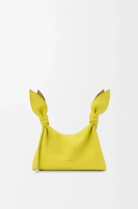 Mini-Scarf-Bag aus glattem Kalbsleder
