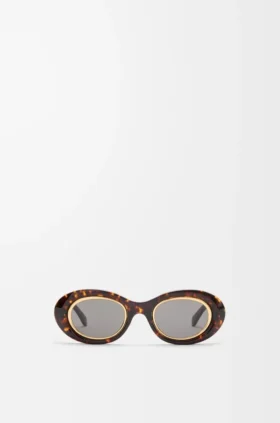 Mini-Sonnenbrille „Anagram“ in ovaler Form