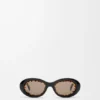 Mini-Sonnenbrille „Anagram“ in ovaler Form Mini-Sonnenbrille „Anagram“ in ovaler Form