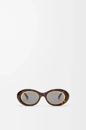 Mini-Sonnenbrille „Anagram“ in ovaler Form