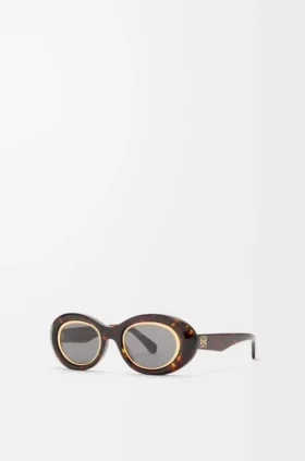 Mini-Sonnenbrille „Anagram“ in ovaler Form