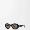 Mini-Sonnenbrille „Anagram“ in ovaler Form Mini-Sonnenbrille „Anagram“ in ovaler Form